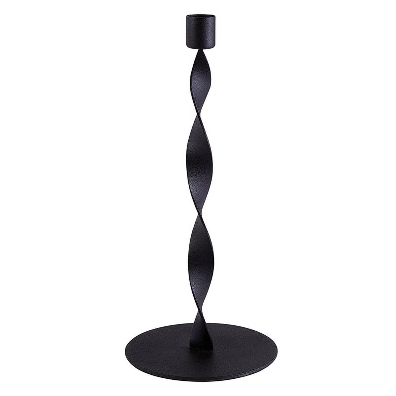 Iron Twisted Candleholder