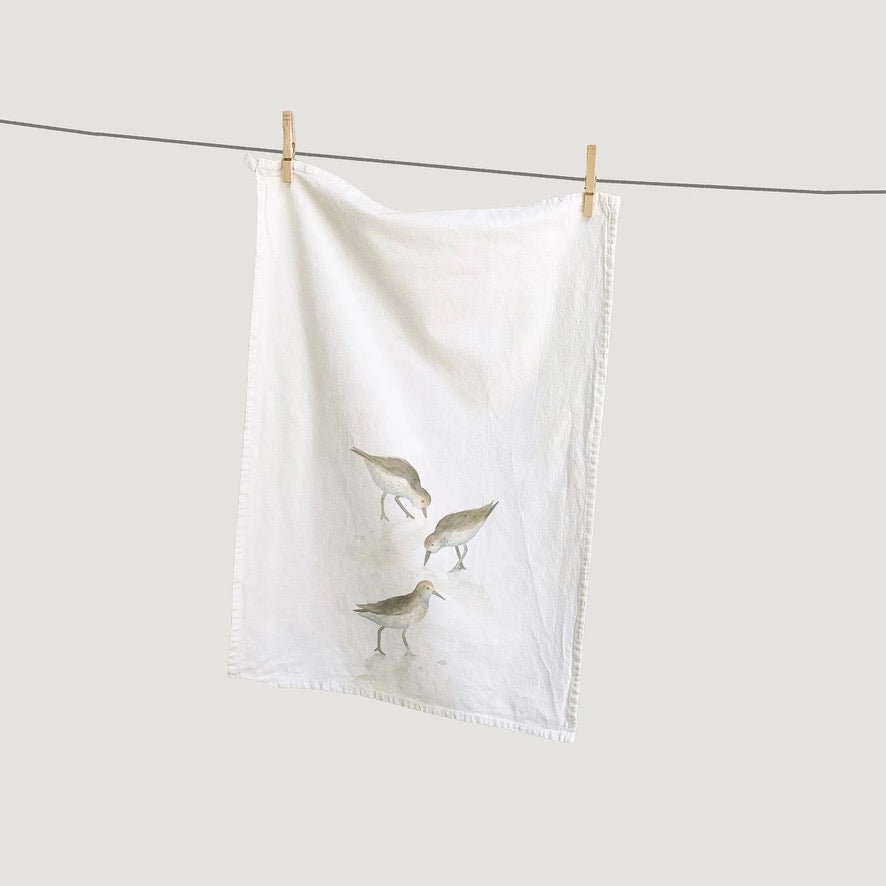 Shorebird Tea Towel