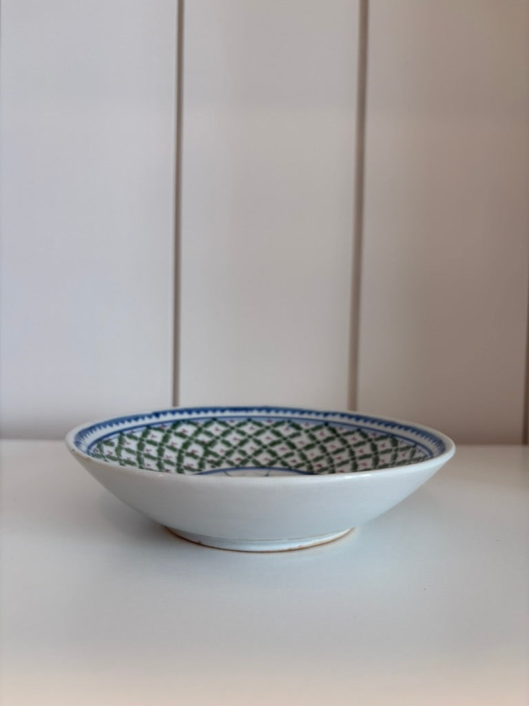 Shallow Porcelain Chinese Dish
