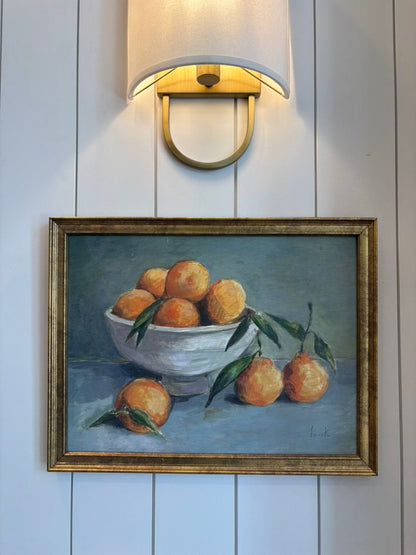 Orange Still Life Painting
