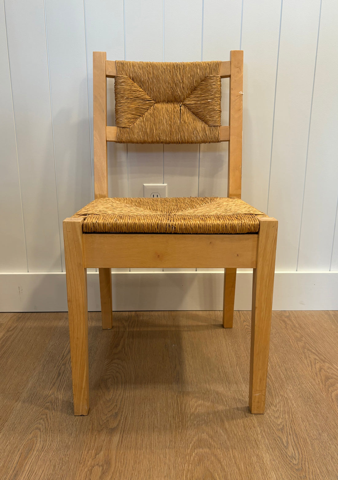 Wood &amp; Rattan Chair