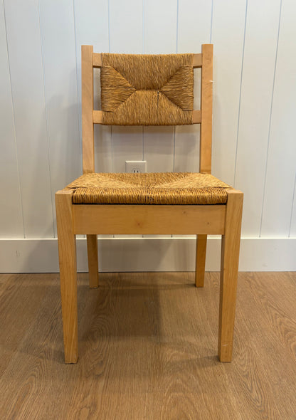 Wood &amp; Rattan Chair