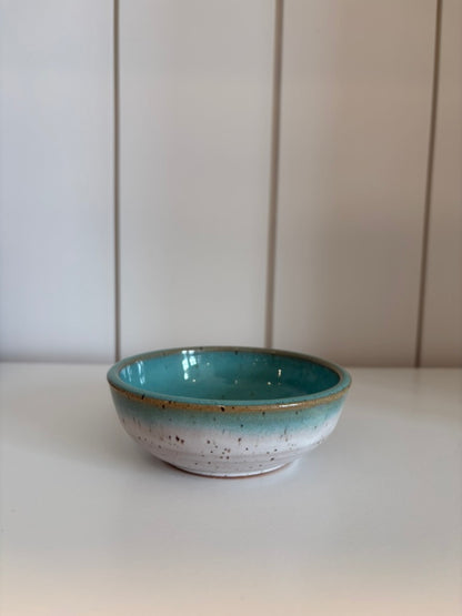 Small Glazed Stoneware Bowl