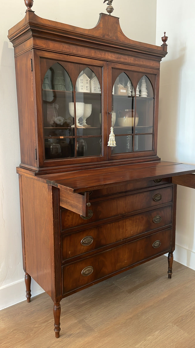Antique Secretary Cabinet