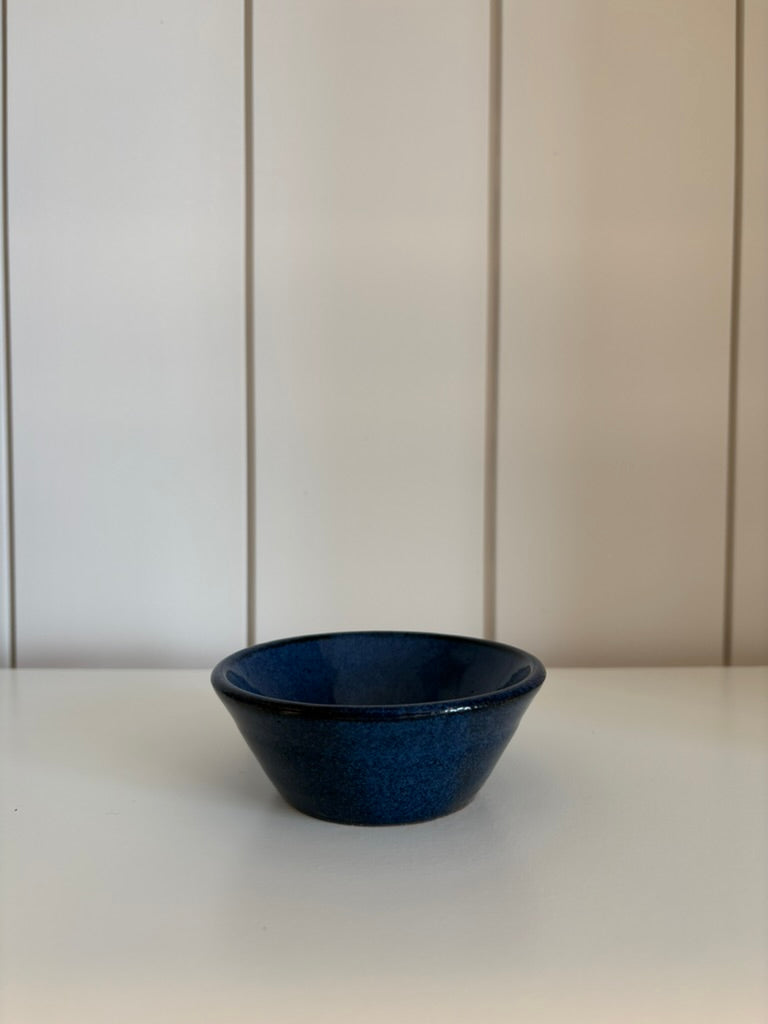 Ceramic Blue Glazed Dish (Small)