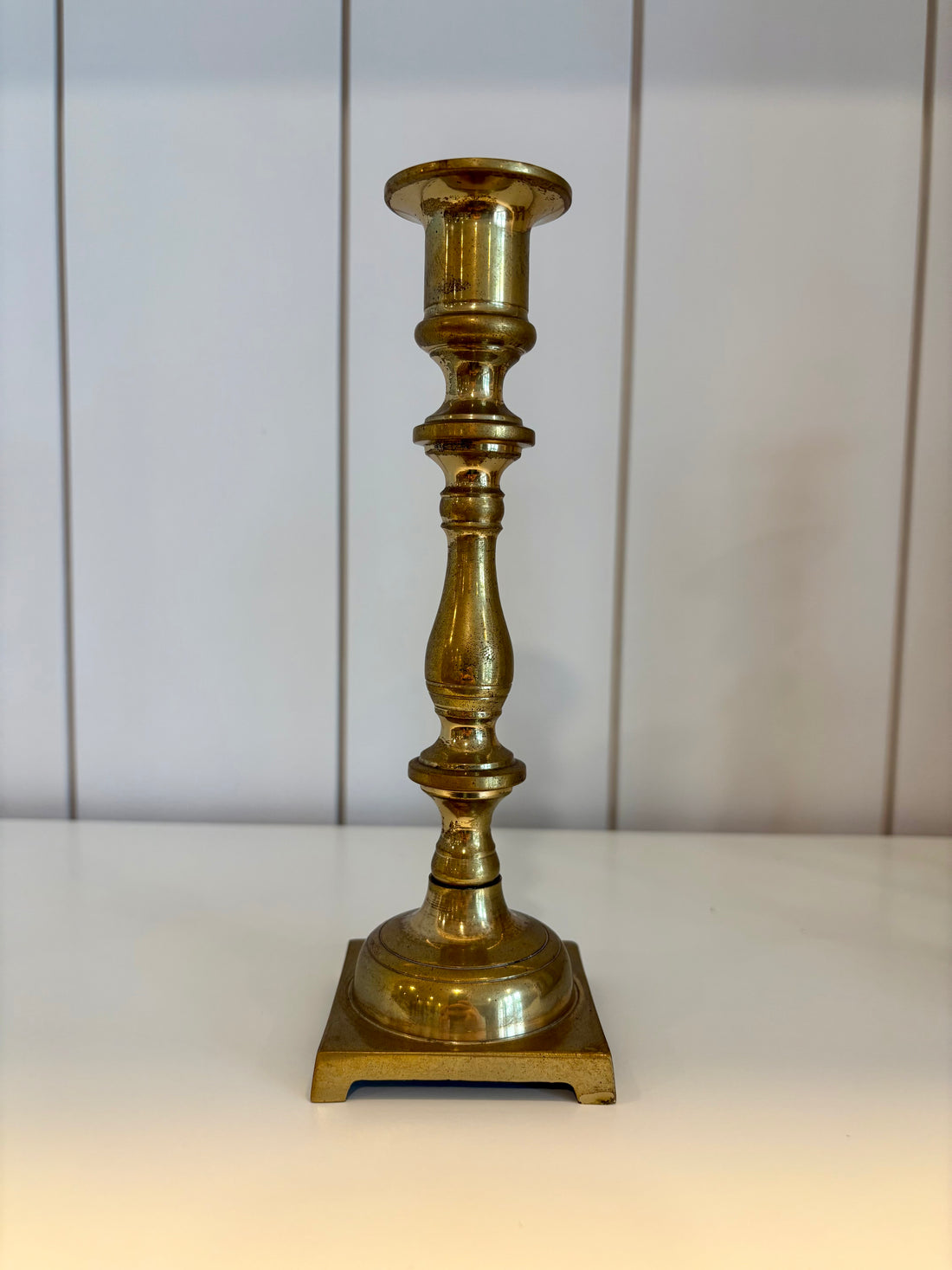 Antique Brass Candlesticks