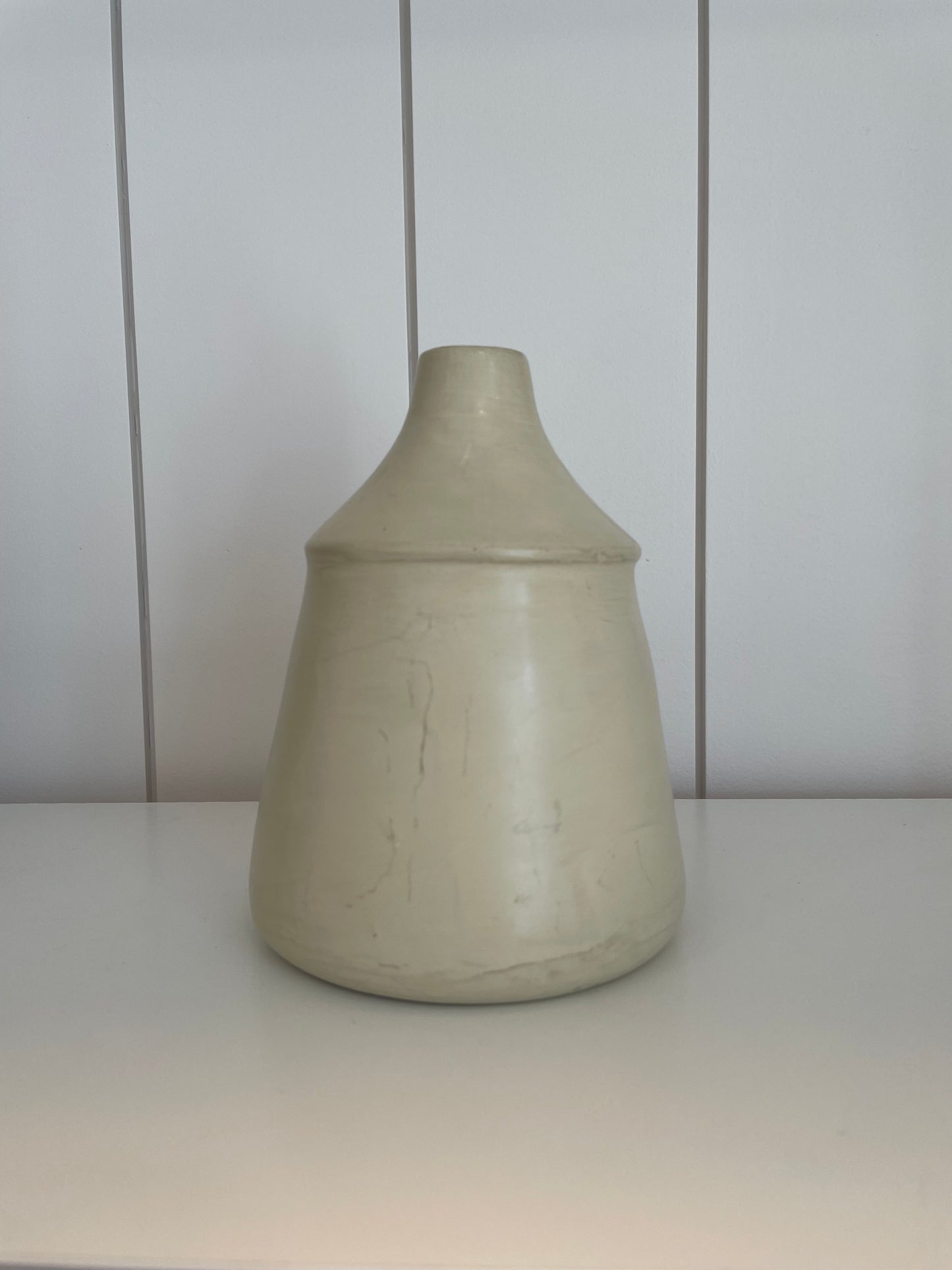 Cream Bud Vase