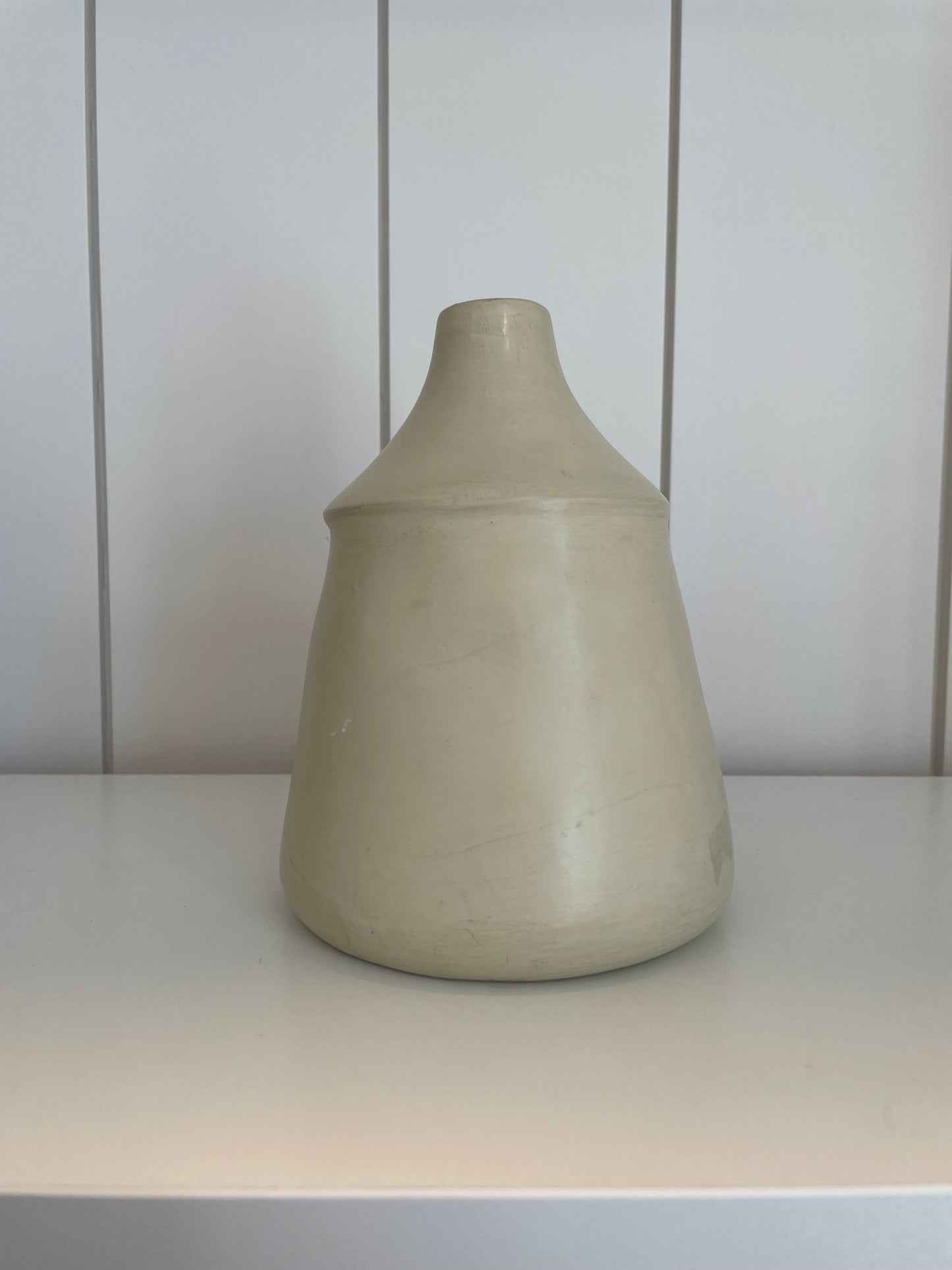 Cream Bud Vase