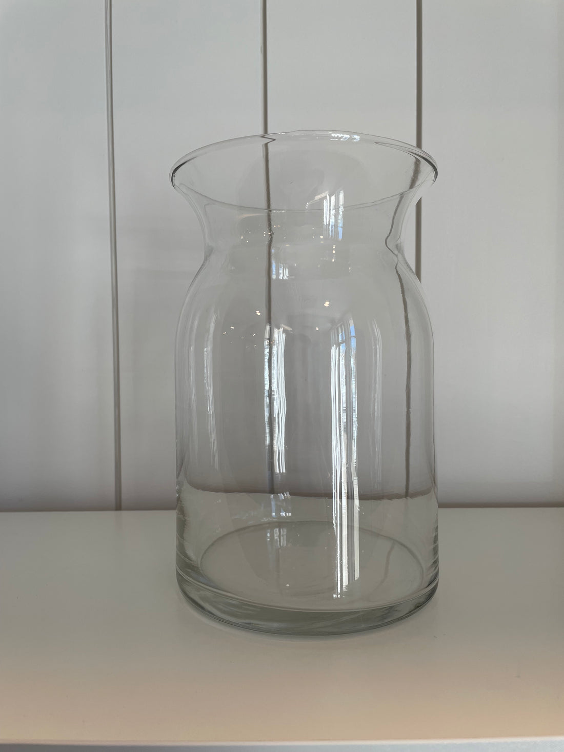 Flared Glass Vase