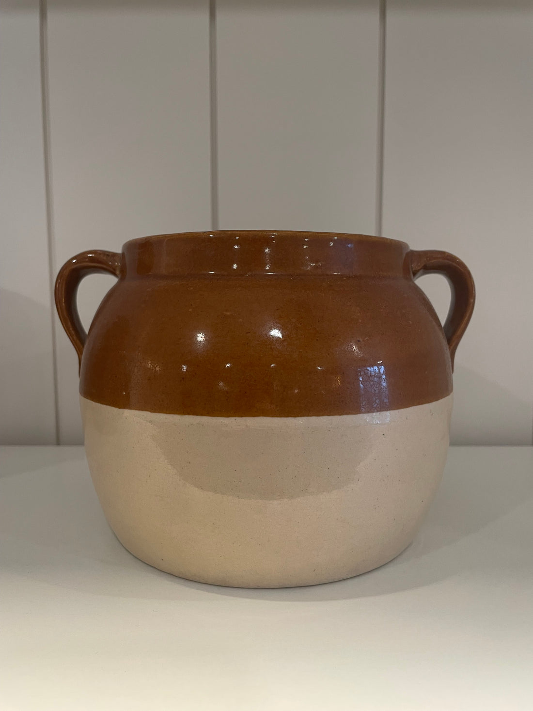 Medium Glazed Crock