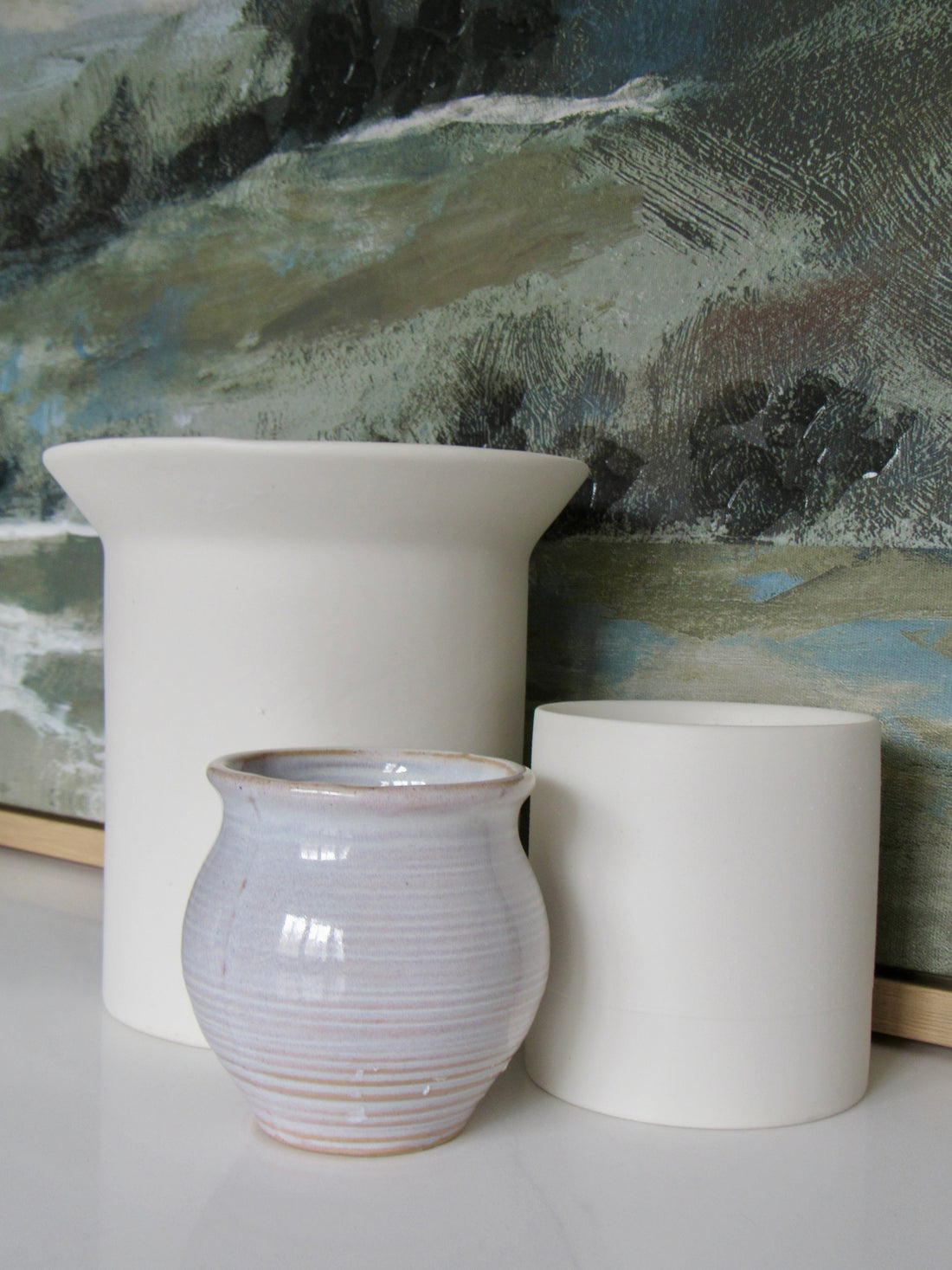 White Ceramic Pot