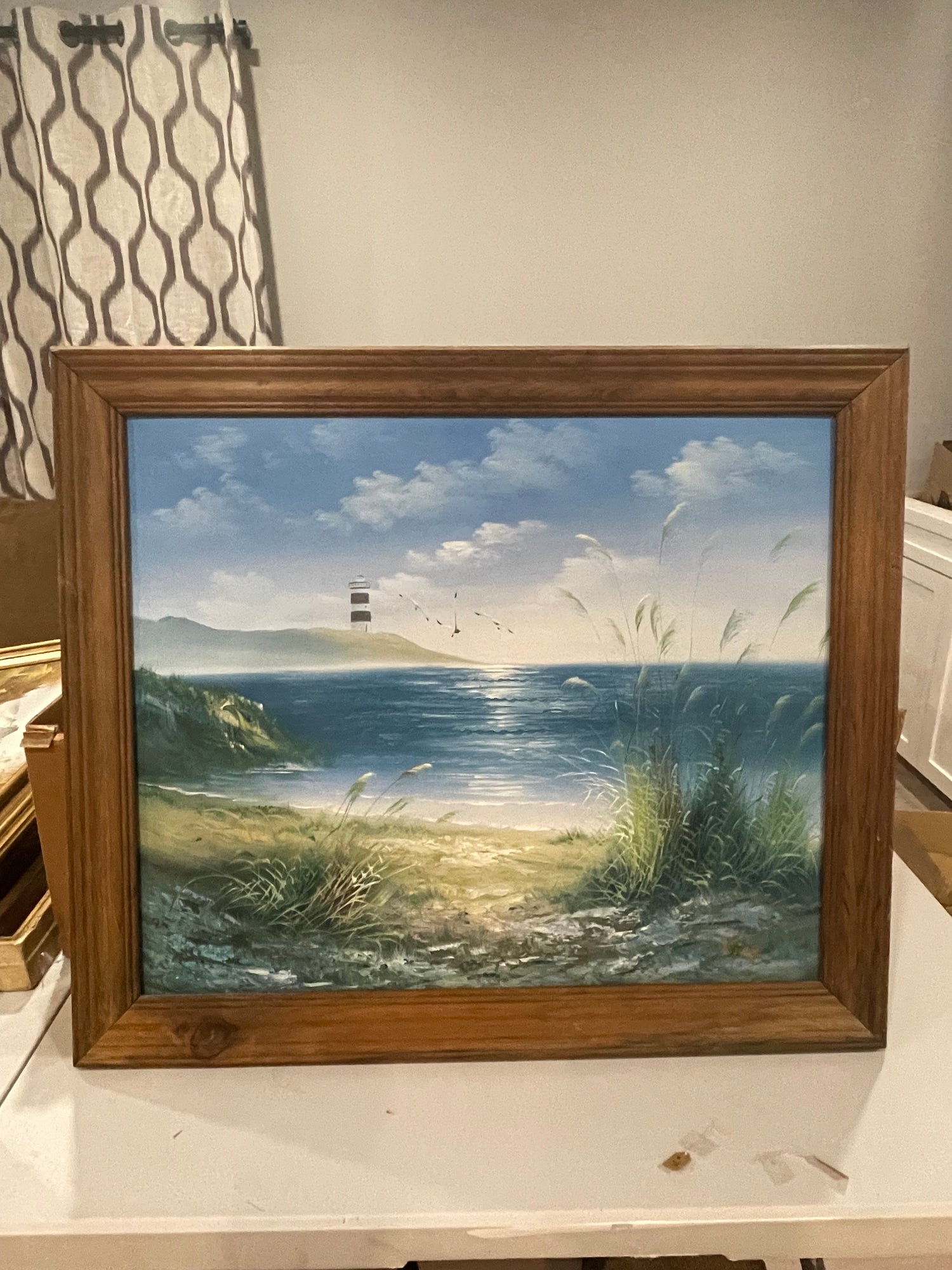 Coastal Oil Painting