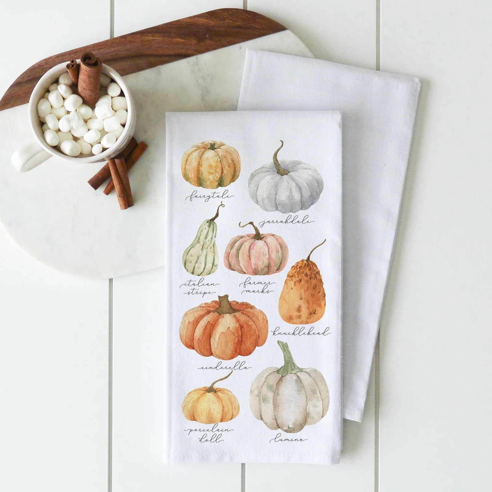 Pumpkin Tea Towels