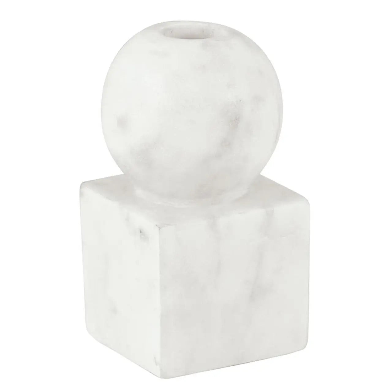 Round Marble Candle Holder