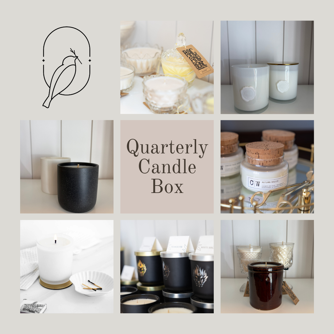 Quarterly Candle Subscription Box