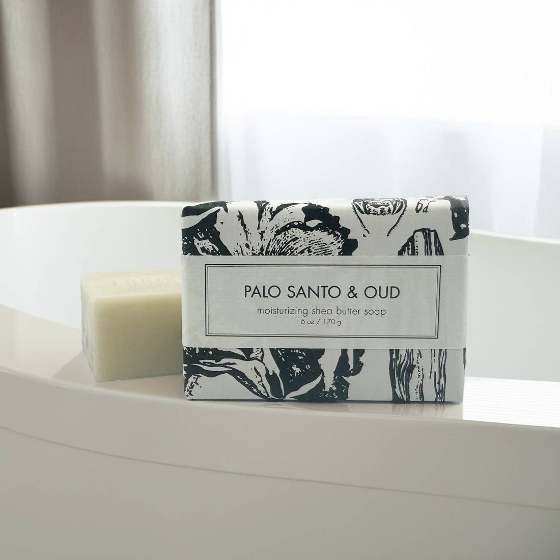 Palo Santo &amp; Oud Shea Butter Soap - Bath Bar