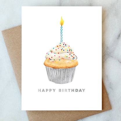 Cupcake Birthday Card