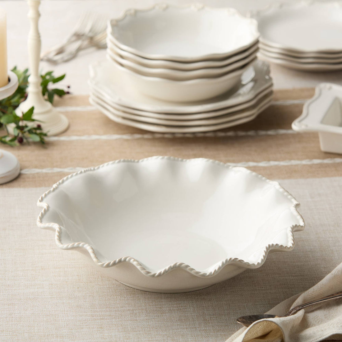 Heritage Stoneware Serving Bowl