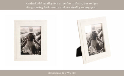 Natural White Marble 5x7 Frame