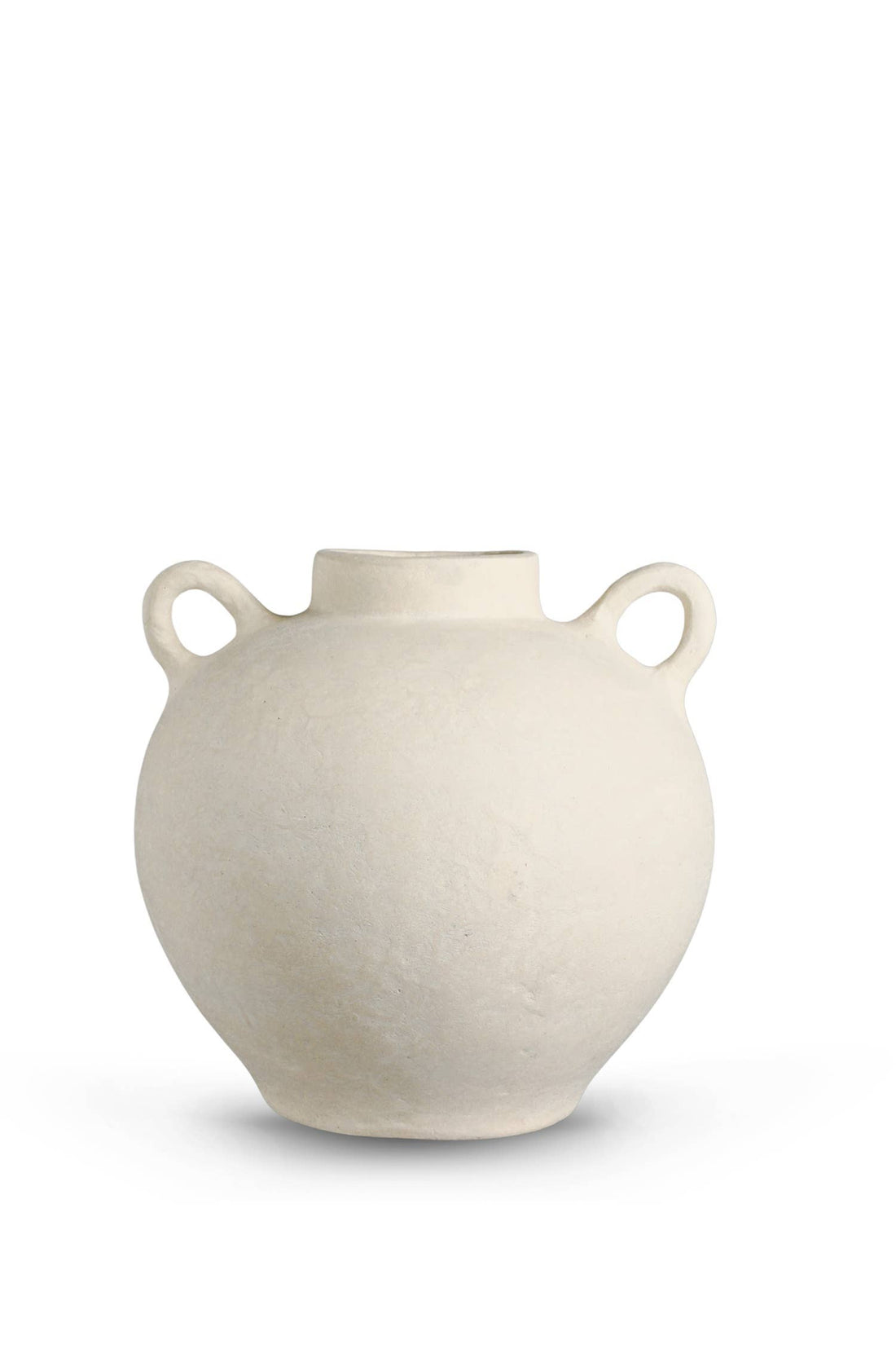 Paper Mache Vase w/ Handles
