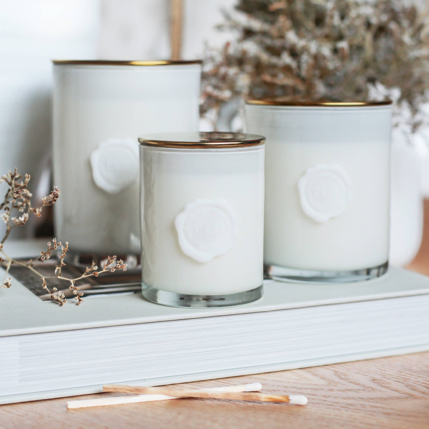 HAVEN | Saffron + Amber Candle