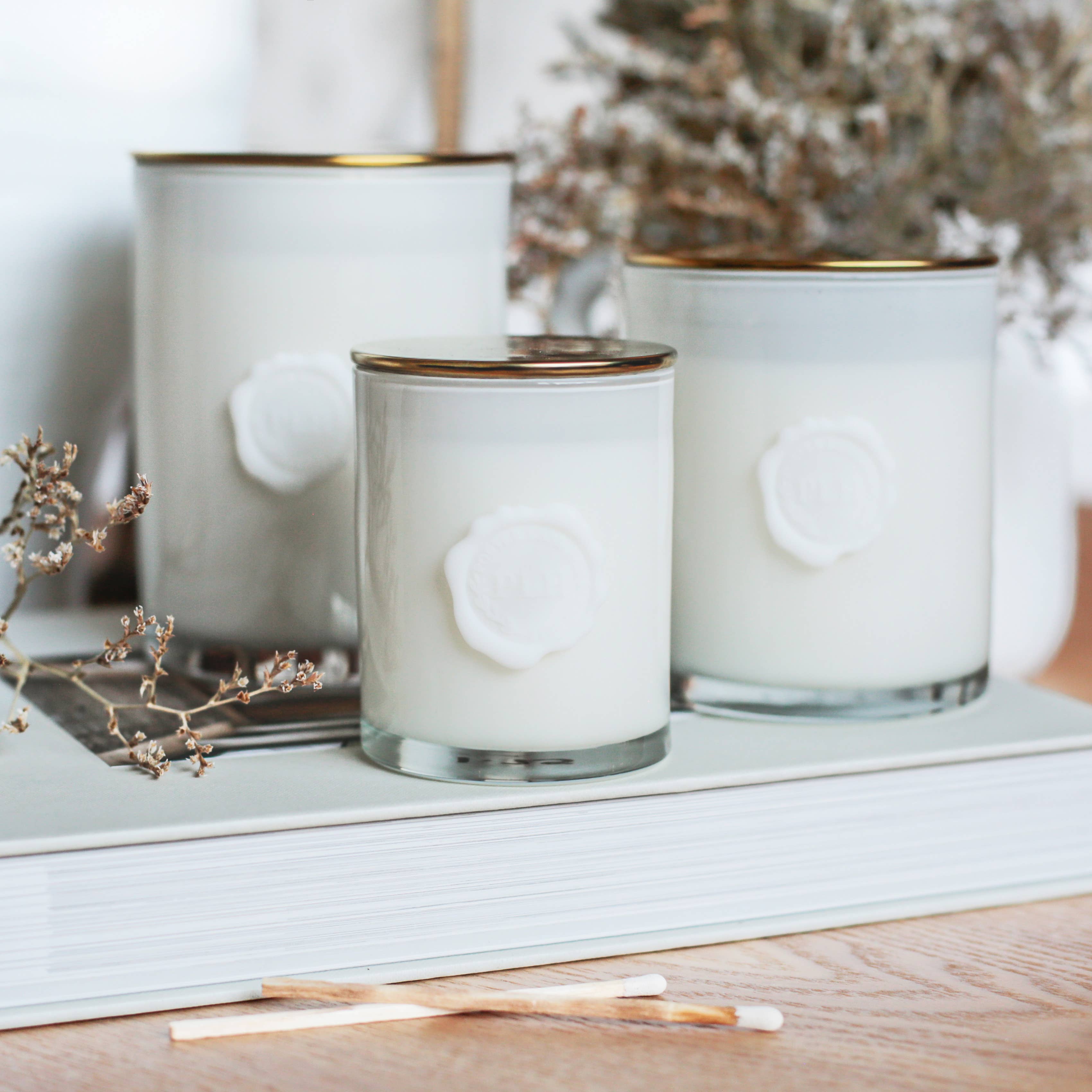 HAVEN | Saffron + Amber Candle