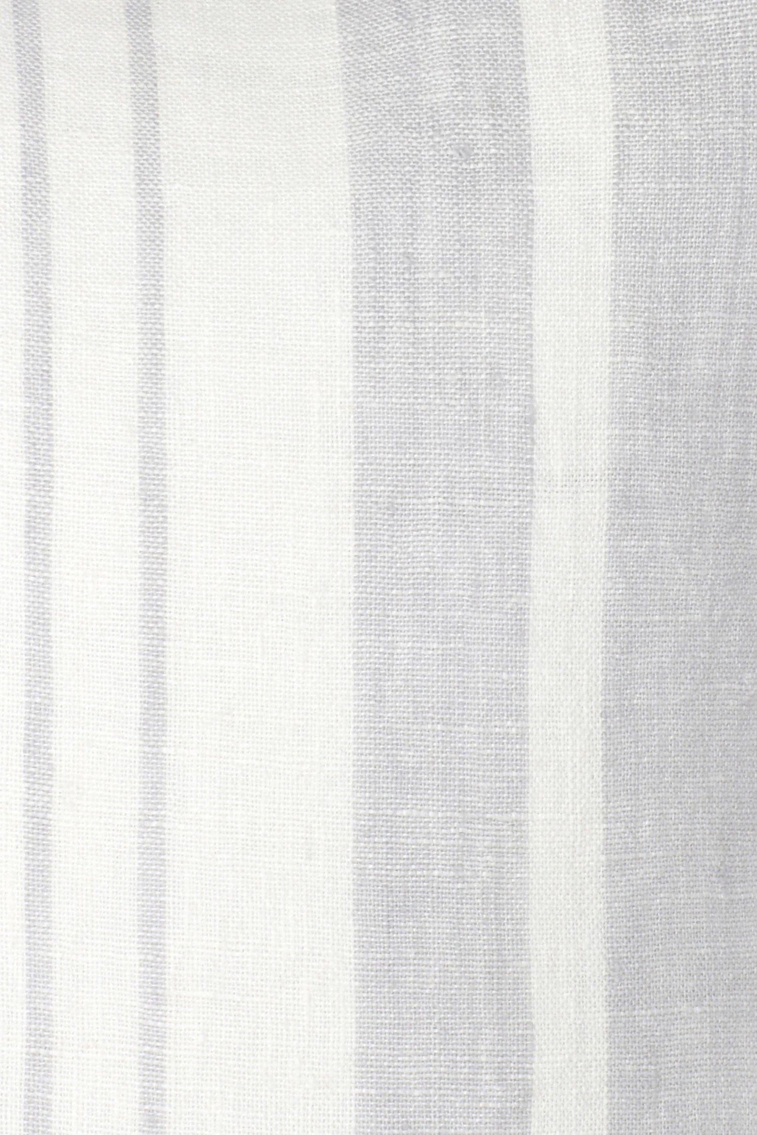 Light Grey Bold Stripes Linen Pillow - 20x20