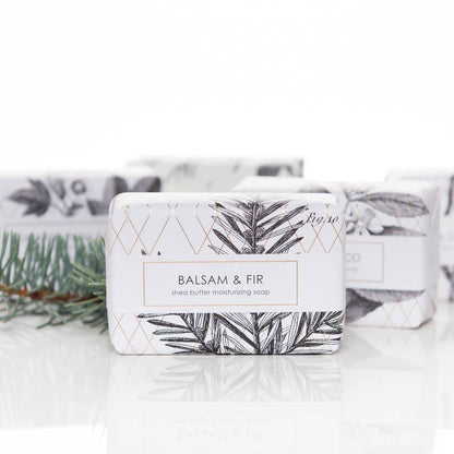Balsam &amp; Fir Shea Butter Soap - Bar Soap