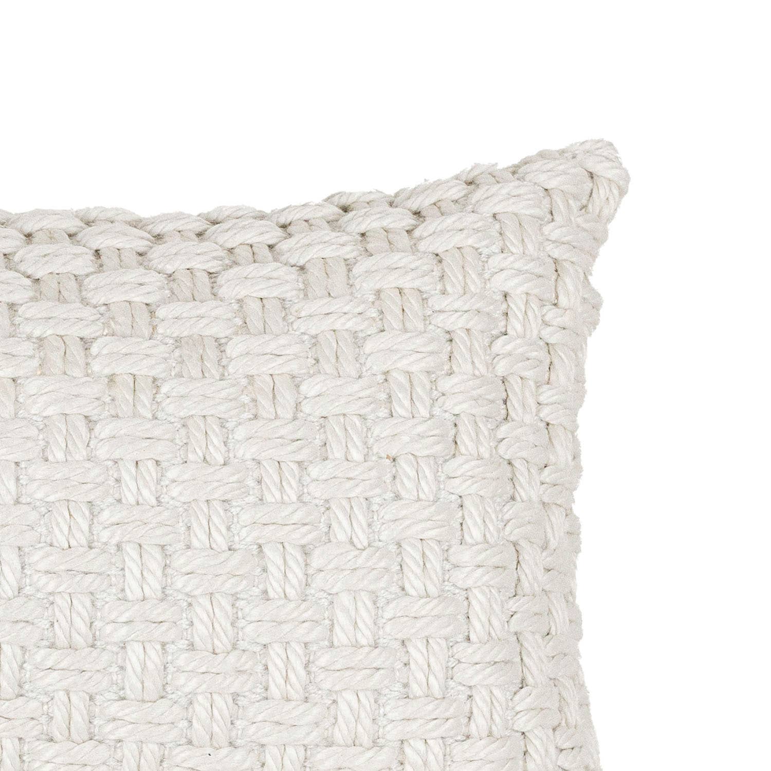 Hand Woven Knotted Pillow - 16x24