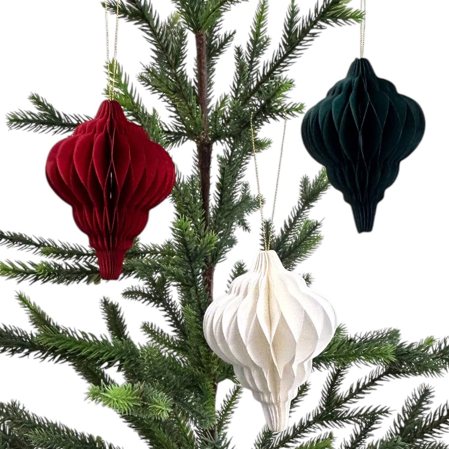 Paper Christmas Ornaments