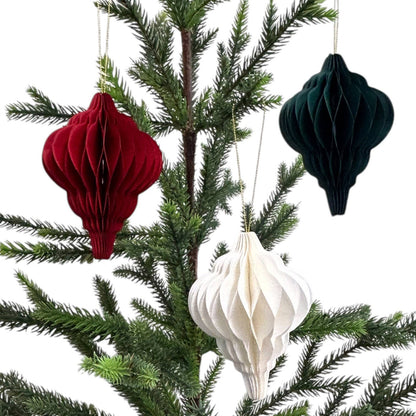 Paper Christmas Ornaments