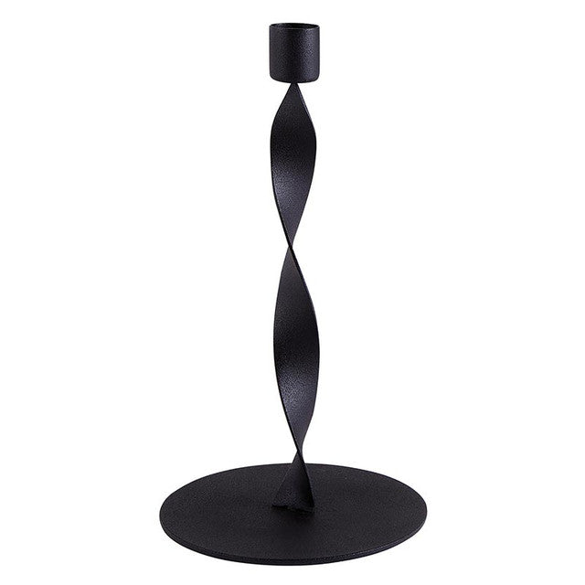 Iron Twisted Candleholder