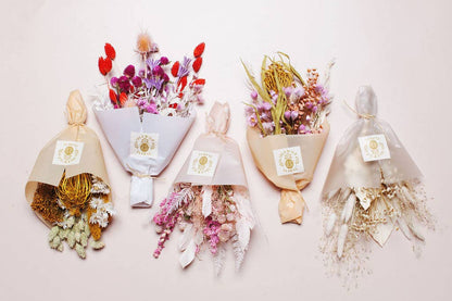 Petite Dried Floral Bouquets