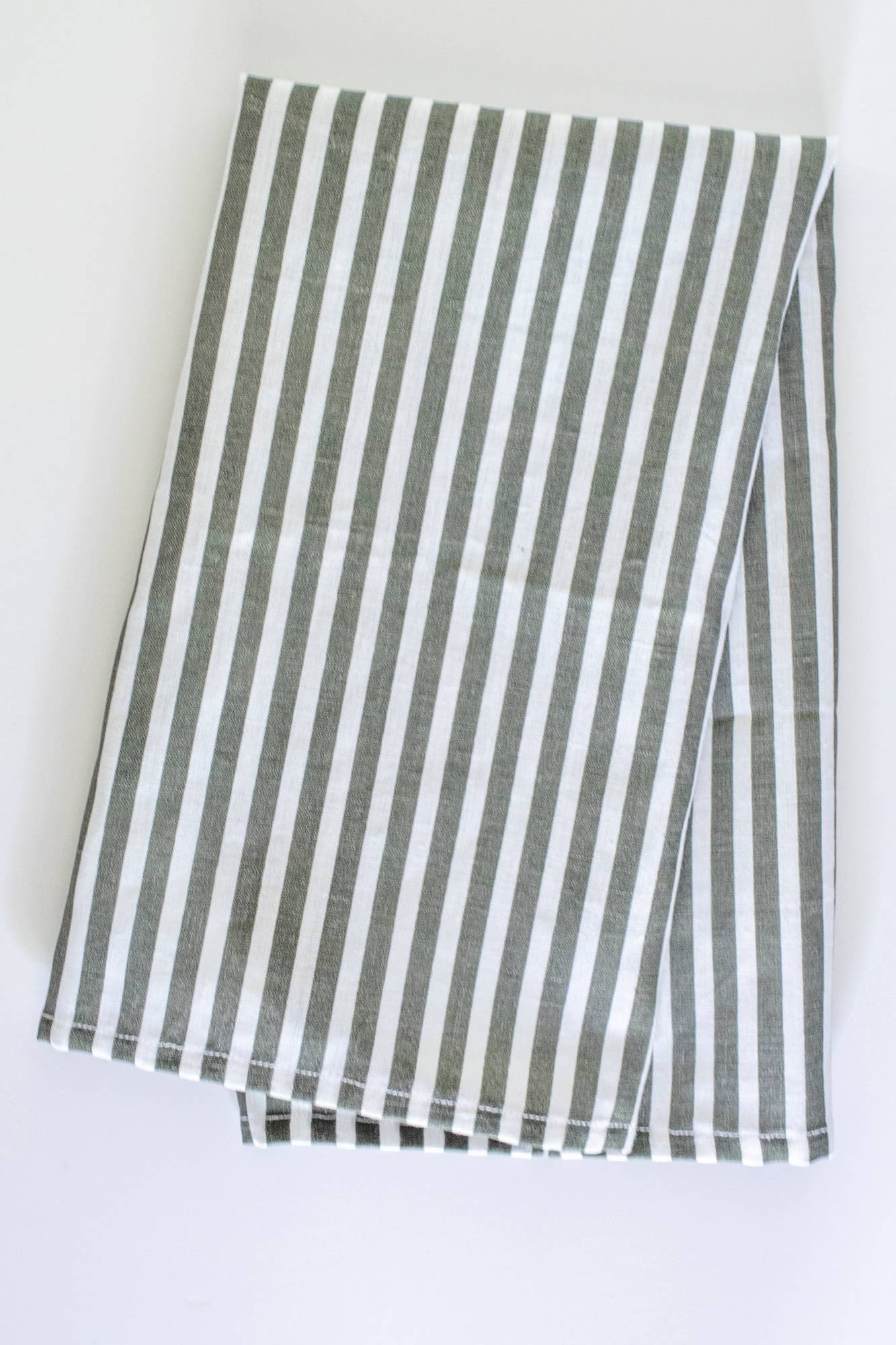 Stripe Tea Towel - Pewter