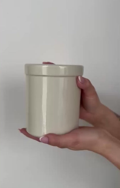Small Ceramic Crock I