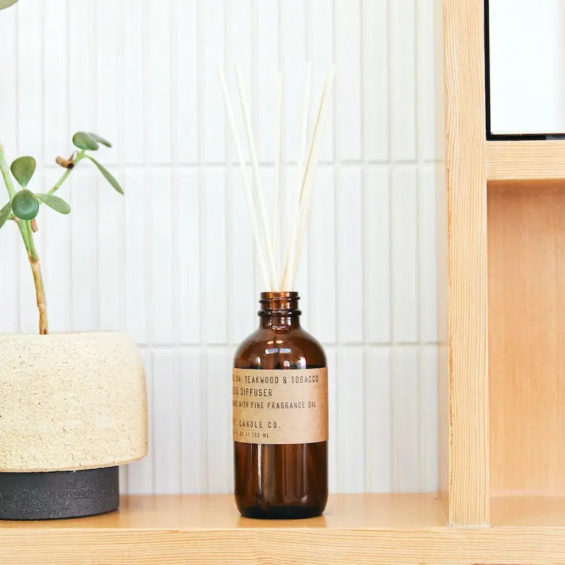 P.F. Candle Co. - Teakwood & Tobacco Diffuser